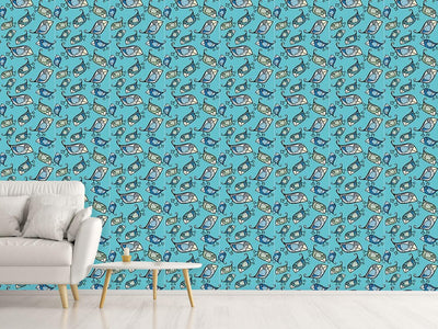 patterned-wallpaper-little-birds-of-paradiese