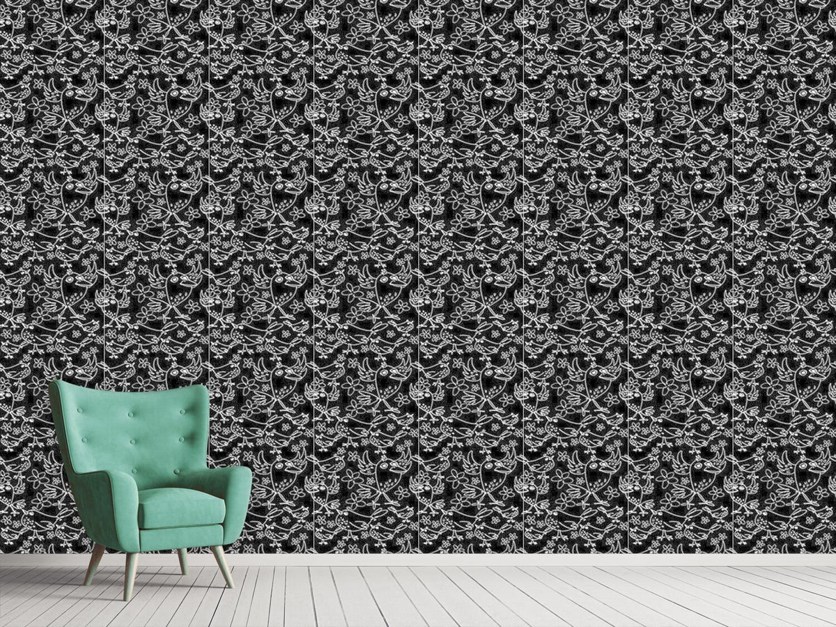 patterned-wallpaper-songbird-sing