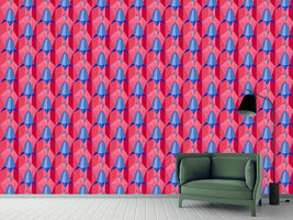 patterned-wallpaper-bluebells-geometry