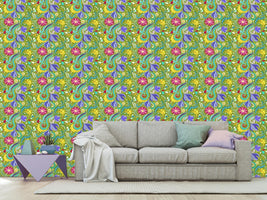 patterned-wallpaper-fantasy-flora