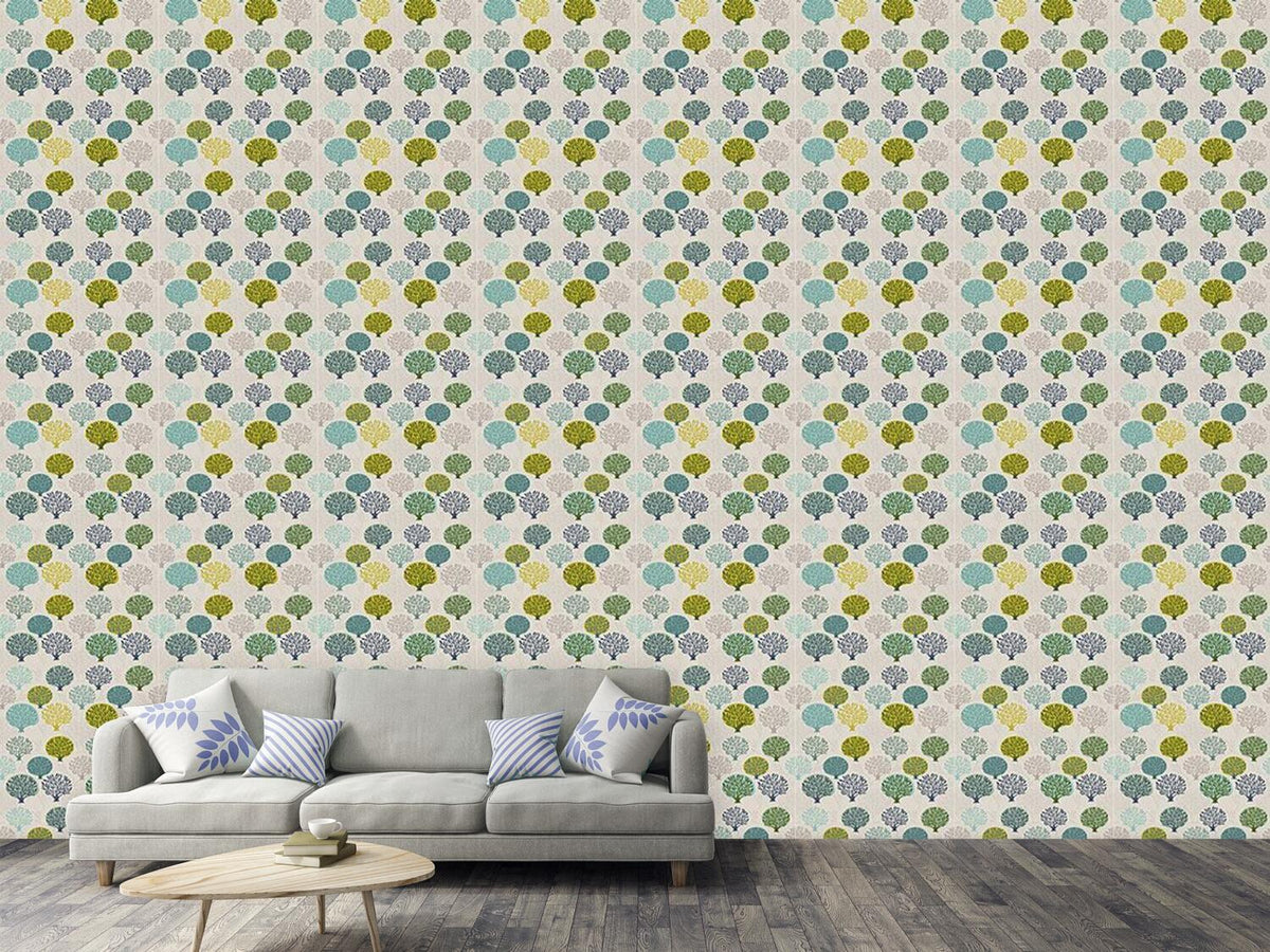 patterned-wallpaper-tree-nursery-in-spring