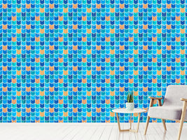 patterned-wallpaper-water-color-zigzag