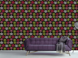 patterned-wallpaper-flower-art