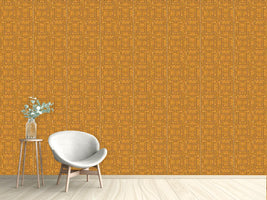 patterned-wallpaper-tilo-orange