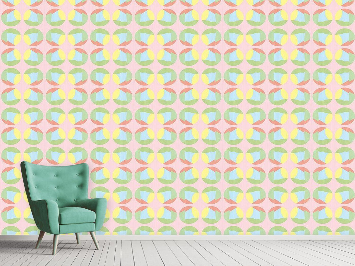 patterned-wallpaper-striped-circles-in-pastel