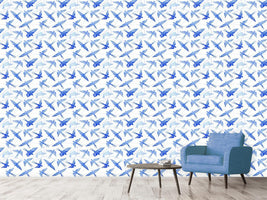 patterned-wallpaper-swallows-flight