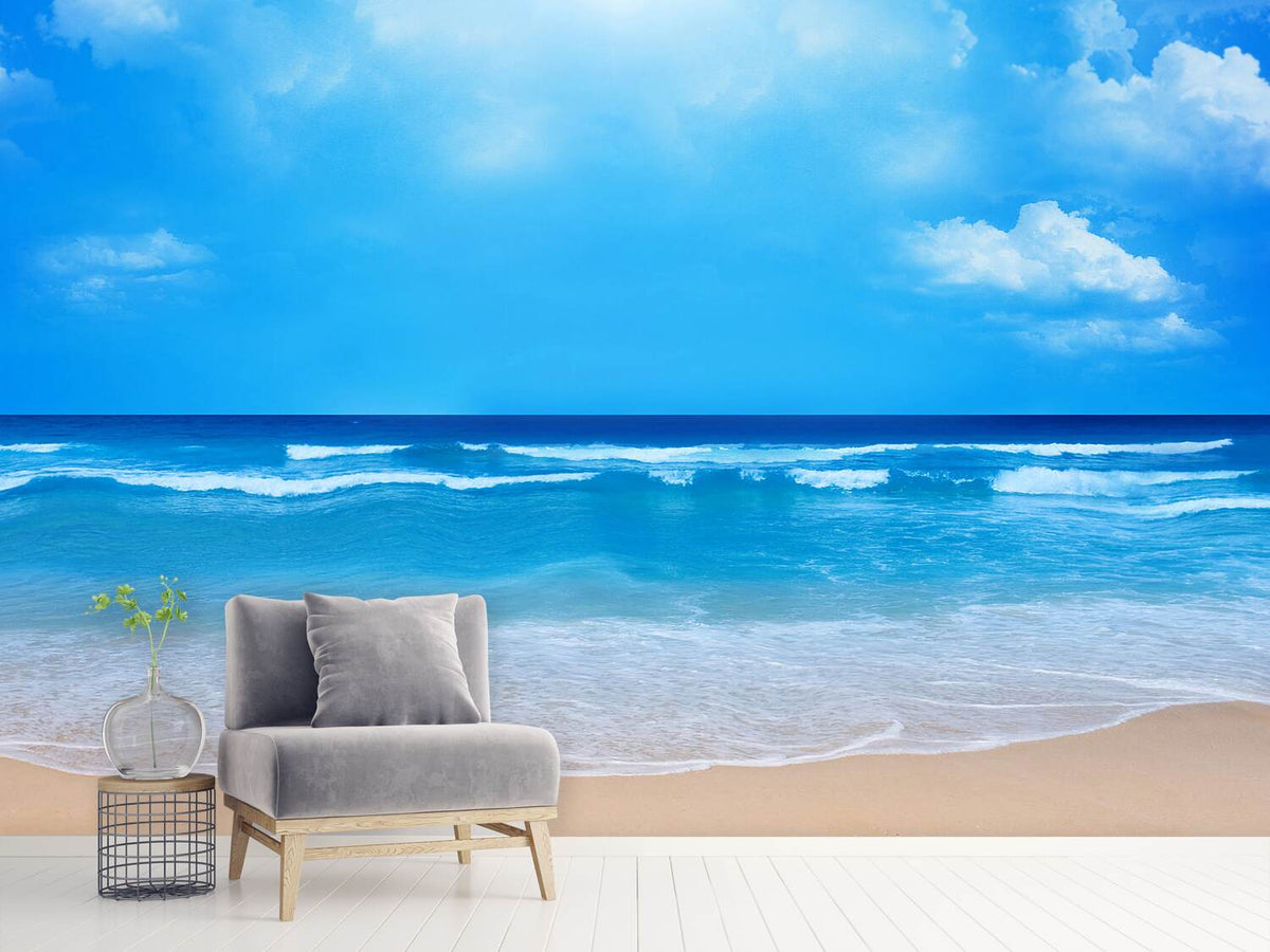 photo-wallpaper-gentle-beach-waves