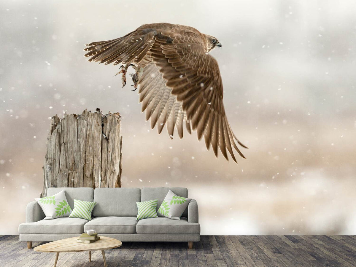 photo-wallpaper-flight-against-the-snowstorm