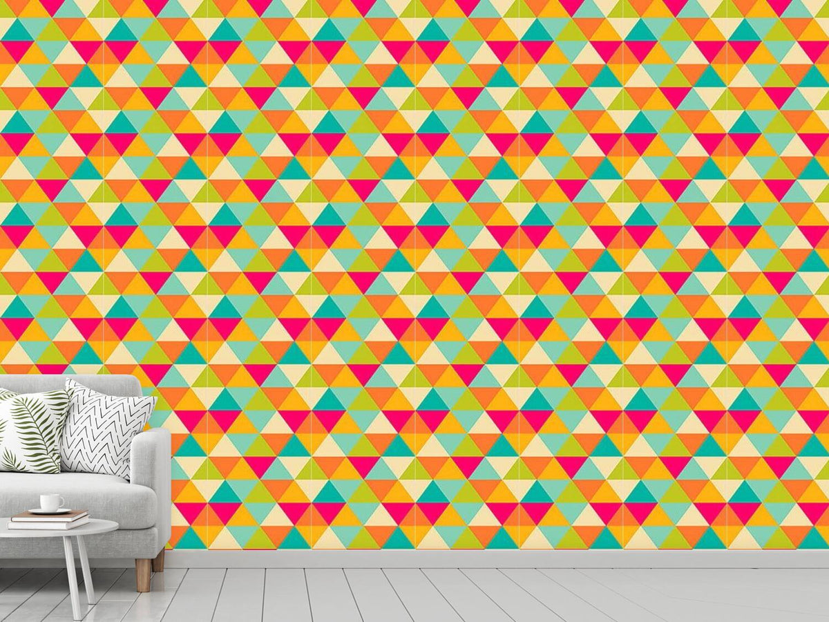 patterned-wallpaper-triangles