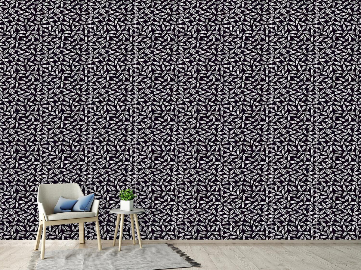 patterned-wallpaper-one-kind-of-leaf