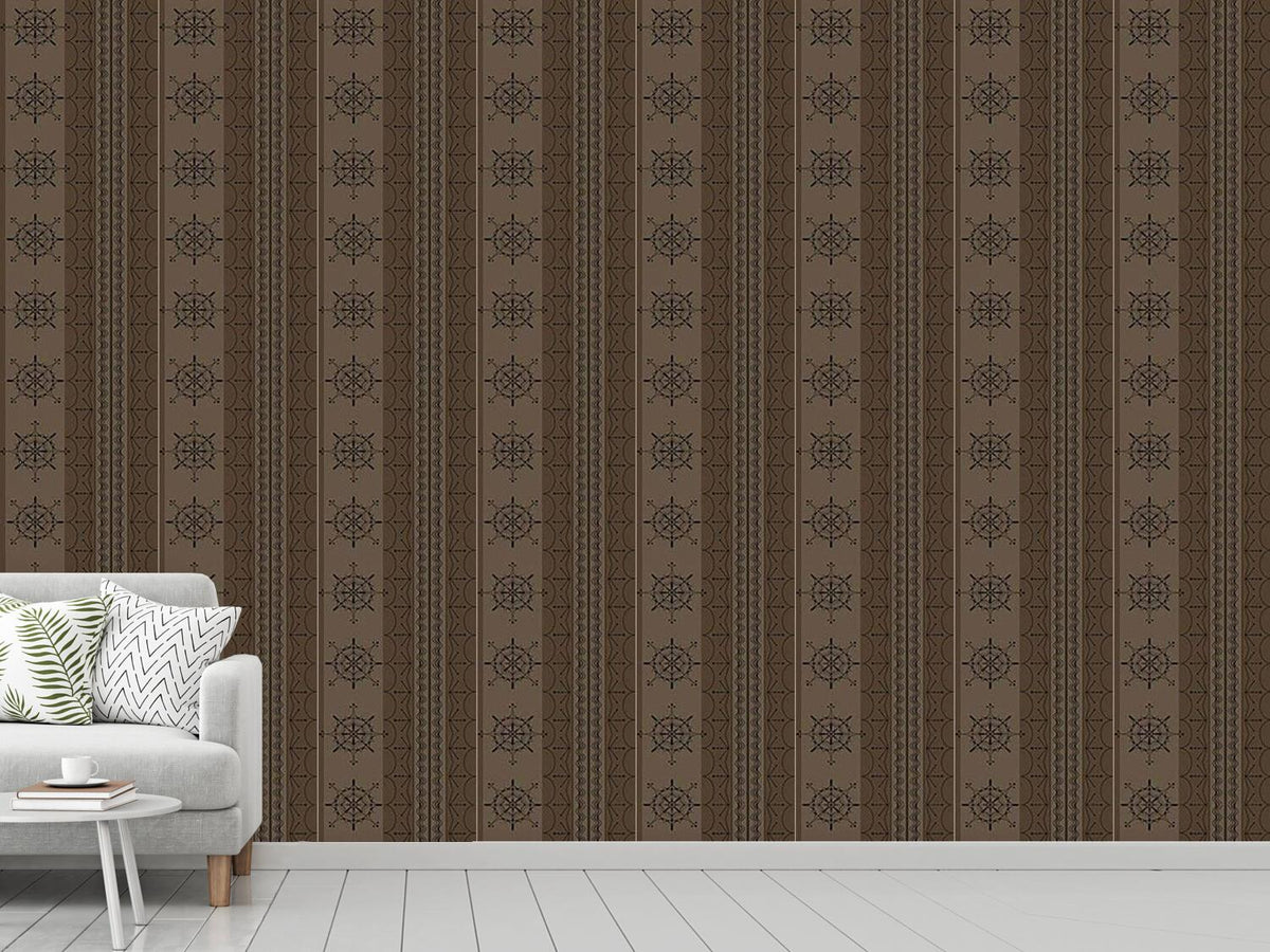 patterned-wallpaper-nordic-brown