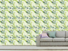 patterned-wallpaper-stylized-peacock-eyes