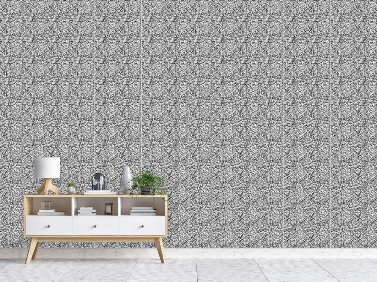 patterned-wallpaper-crossing-lines