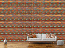 patterned-wallpaper-ethno-stripes