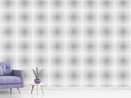 patterned-wallpaper-cross-flower-formation