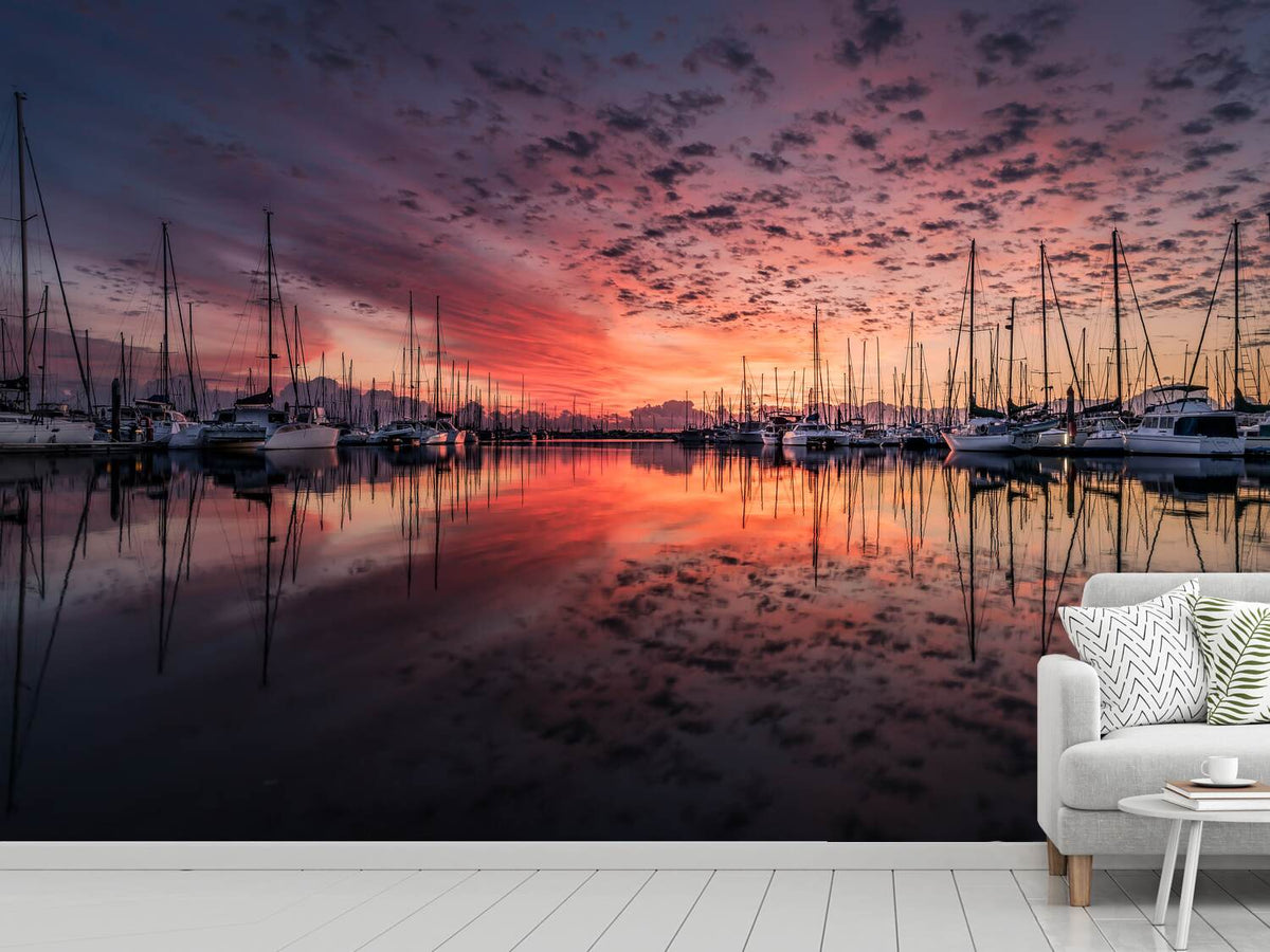 photo-wallpaper-evening-mood-in-the-harbor