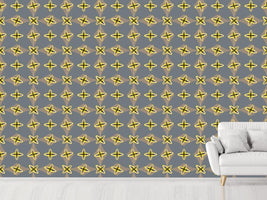 patterned-wallpaper-crossed-ovals