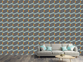 patterned-wallpaper-fire-on-the-roof