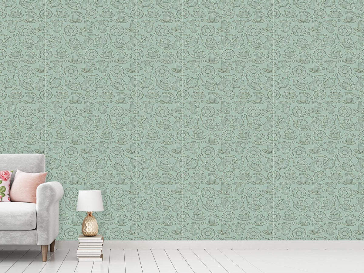 patterned-wallpaper-hen-party-green