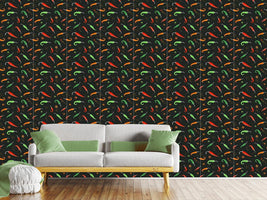 patterned-wallpaper-chili-peppers