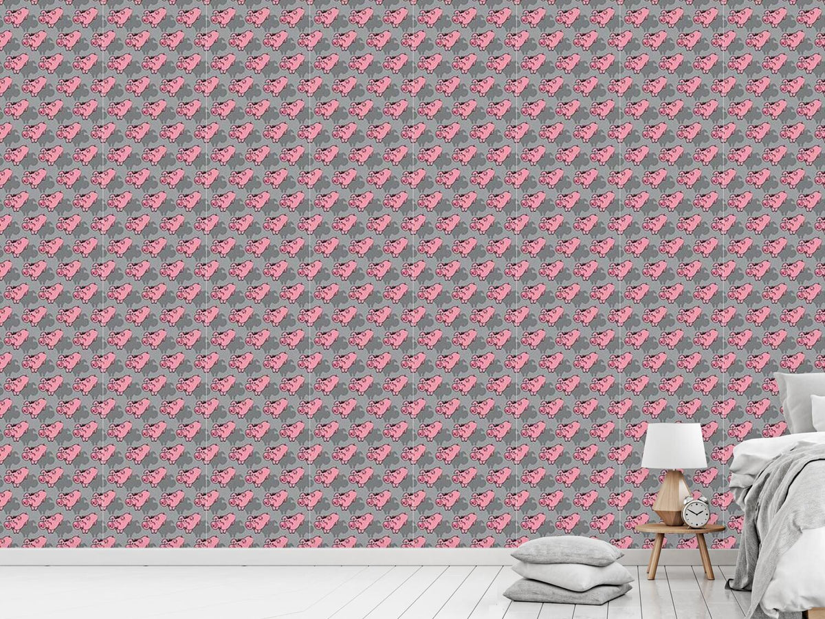 patterned-wallpaper-piggies-grey