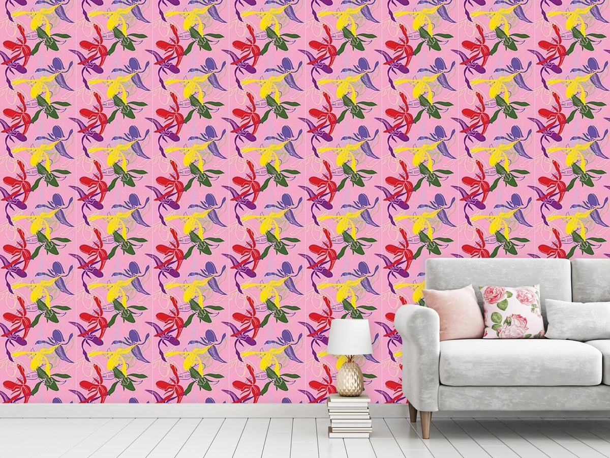 patterned-wallpaper-orchid-color