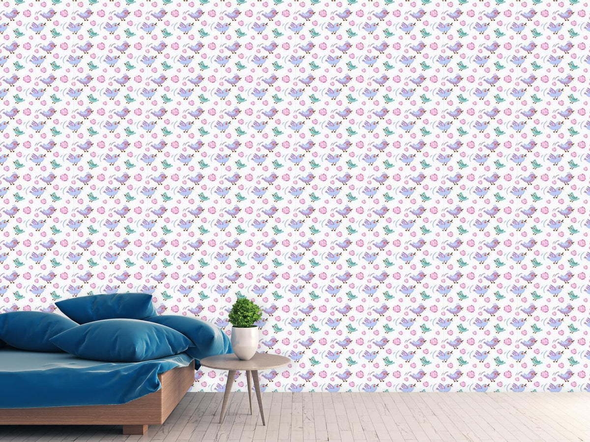 patterned-wallpaper-chittering-birds