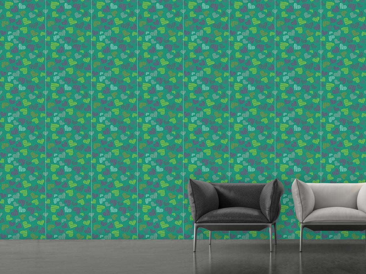 patterned-wallpaper-fine-lined-hearts