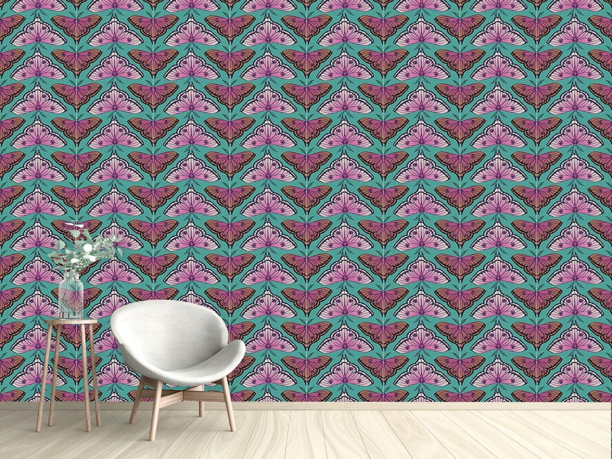 patterned-wallpaper-moth-fantasy