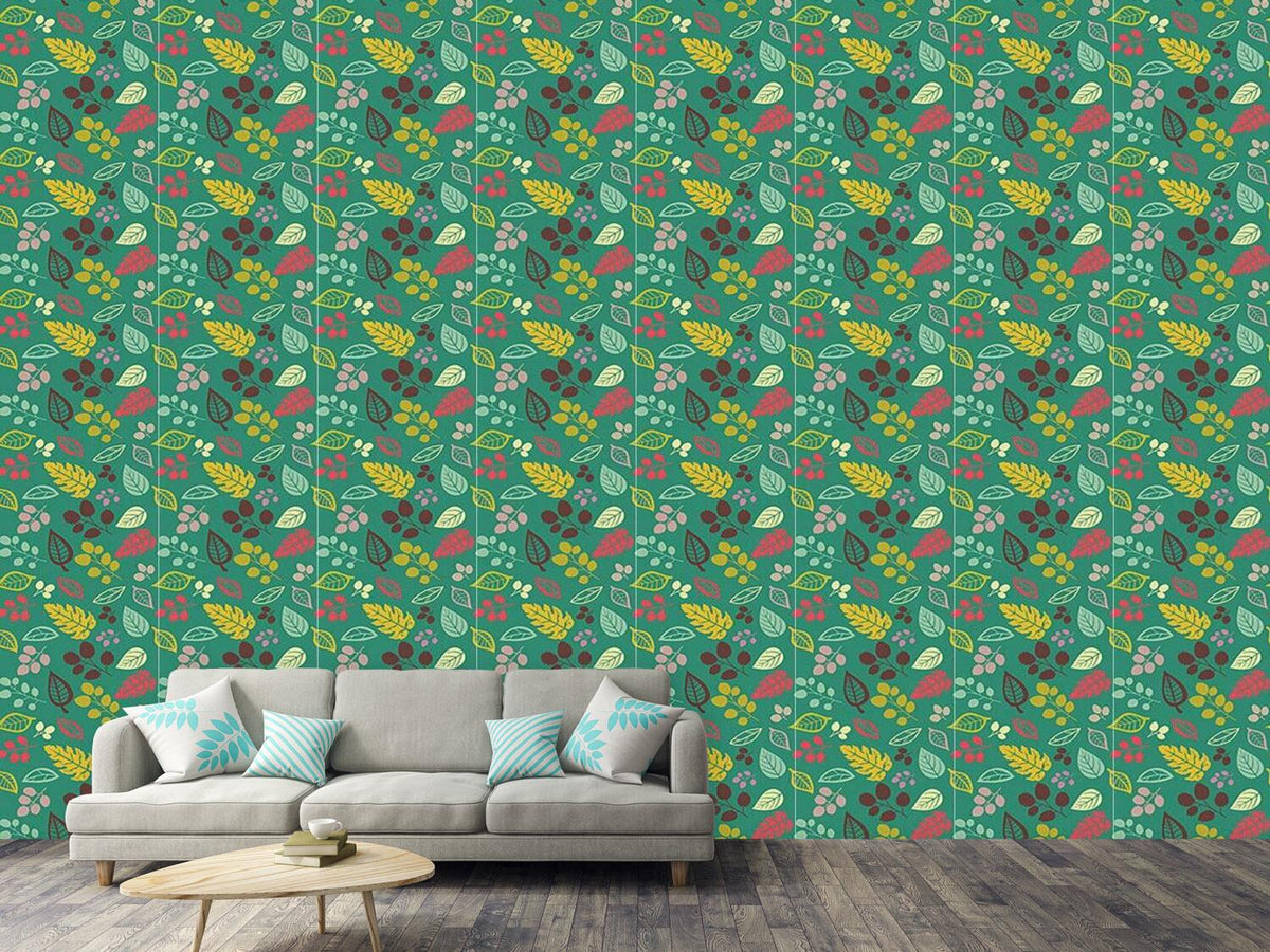 patterned-wallpaper-to-love-leaves