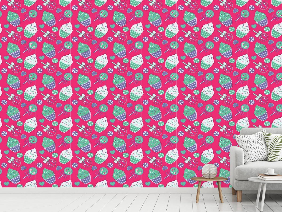 patterned-wallpaper-happy-desserts-pink