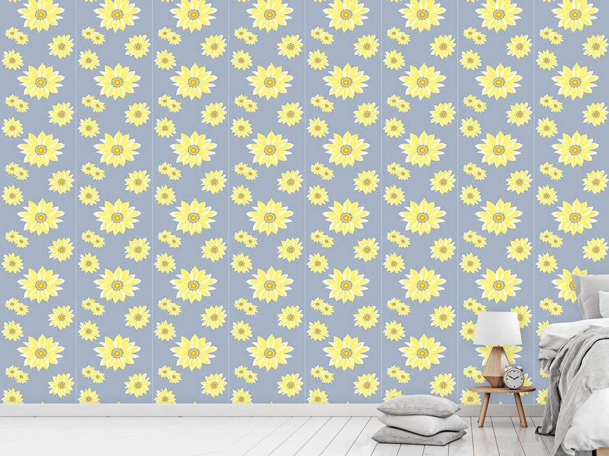 patterned-wallpaper-sunflower-wakening