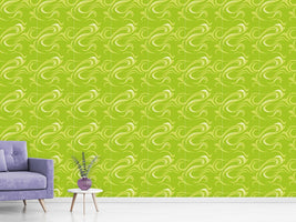 patterned-wallpaper-pikea-green