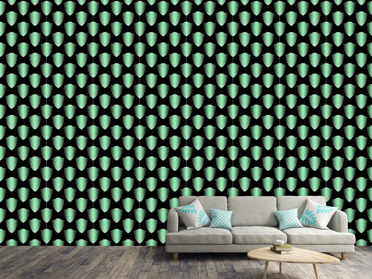 patterned-wallpaper-scutcheons