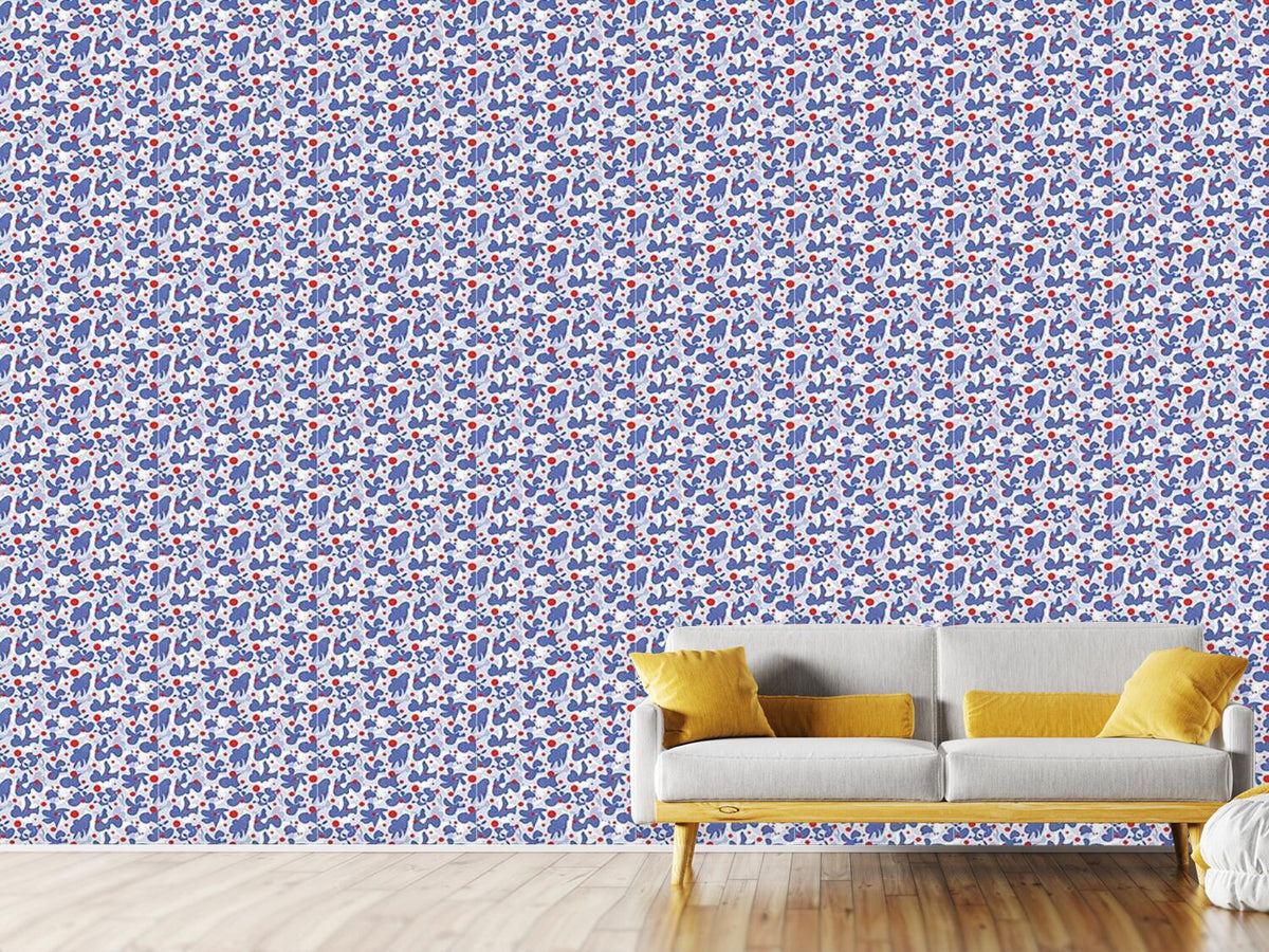 patterned-wallpaper-scribble-and-dots