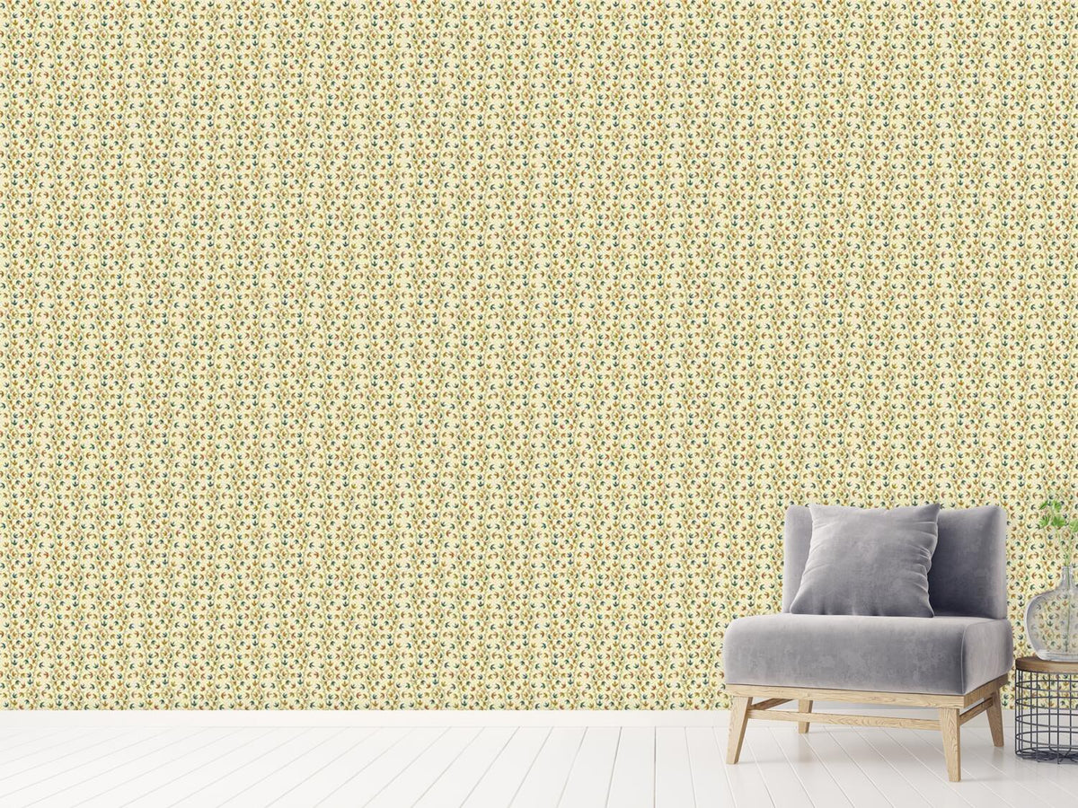 patterned-wallpaper-ivy-tendrillars-beige