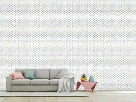 patterned-wallpaper-neon-polka-dots