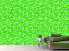 patterned-wallpaper-curly-green