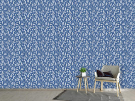 patterned-wallpaper-bluebells-fantasy