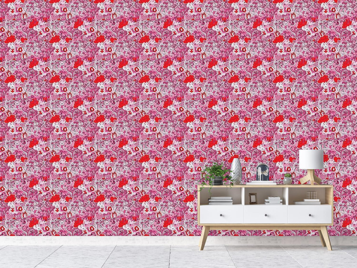 patterned-wallpaper-give-love