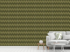 patterned-wallpaper-zig-zag-green