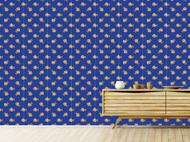 patterned-wallpaper-clown-fish-at-night