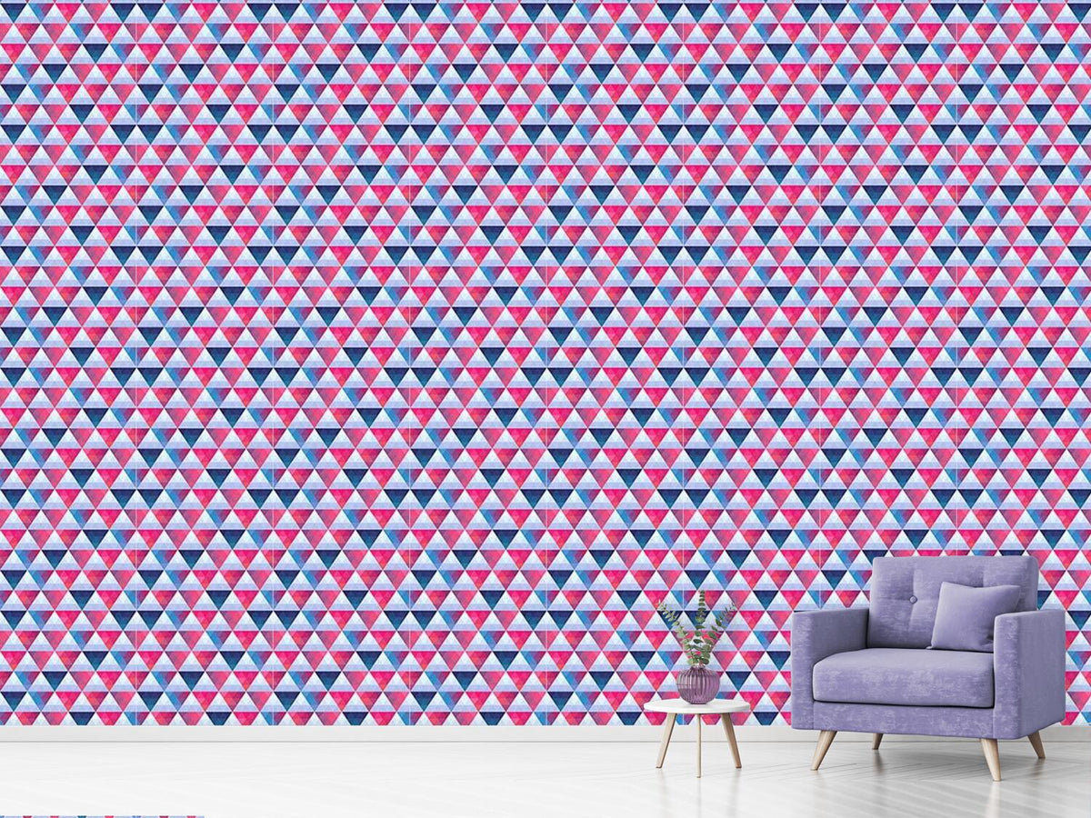 patterned-wallpaper-triangle-cut