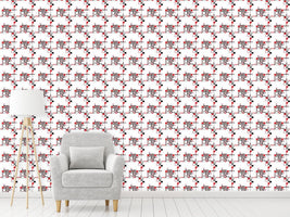 patterned-wallpaper-red-and-black-construction