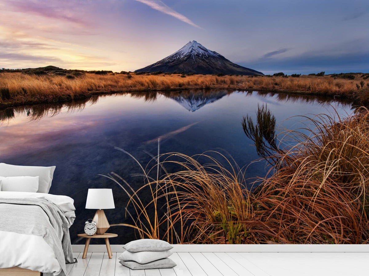 photo-wallpaper-mount-taranaki-morning-breeze-x