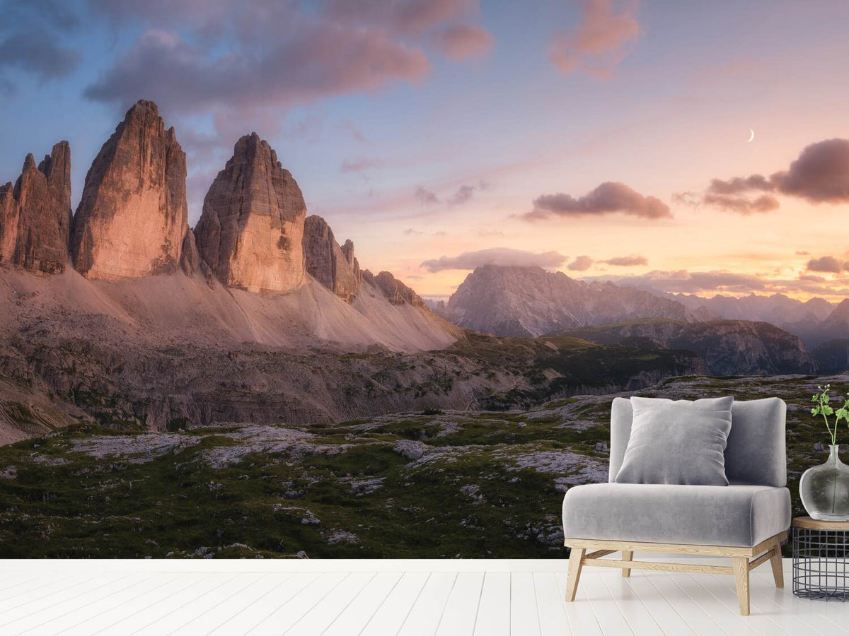 photo-wallpaper-an-evening-in-the-dolomites