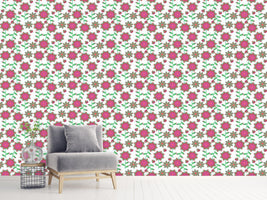 patterned-wallpaper-small-flower-quilt