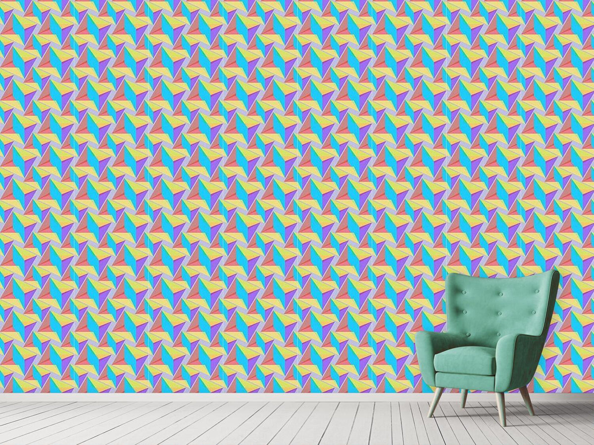 patterned-wallpaper-harlequin-geometry