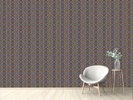 patterned-wallpaper-ethno-bird-blue