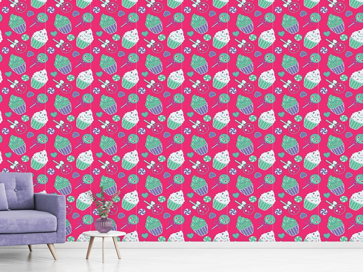 patterned-wallpaper-happy-desserts-pink